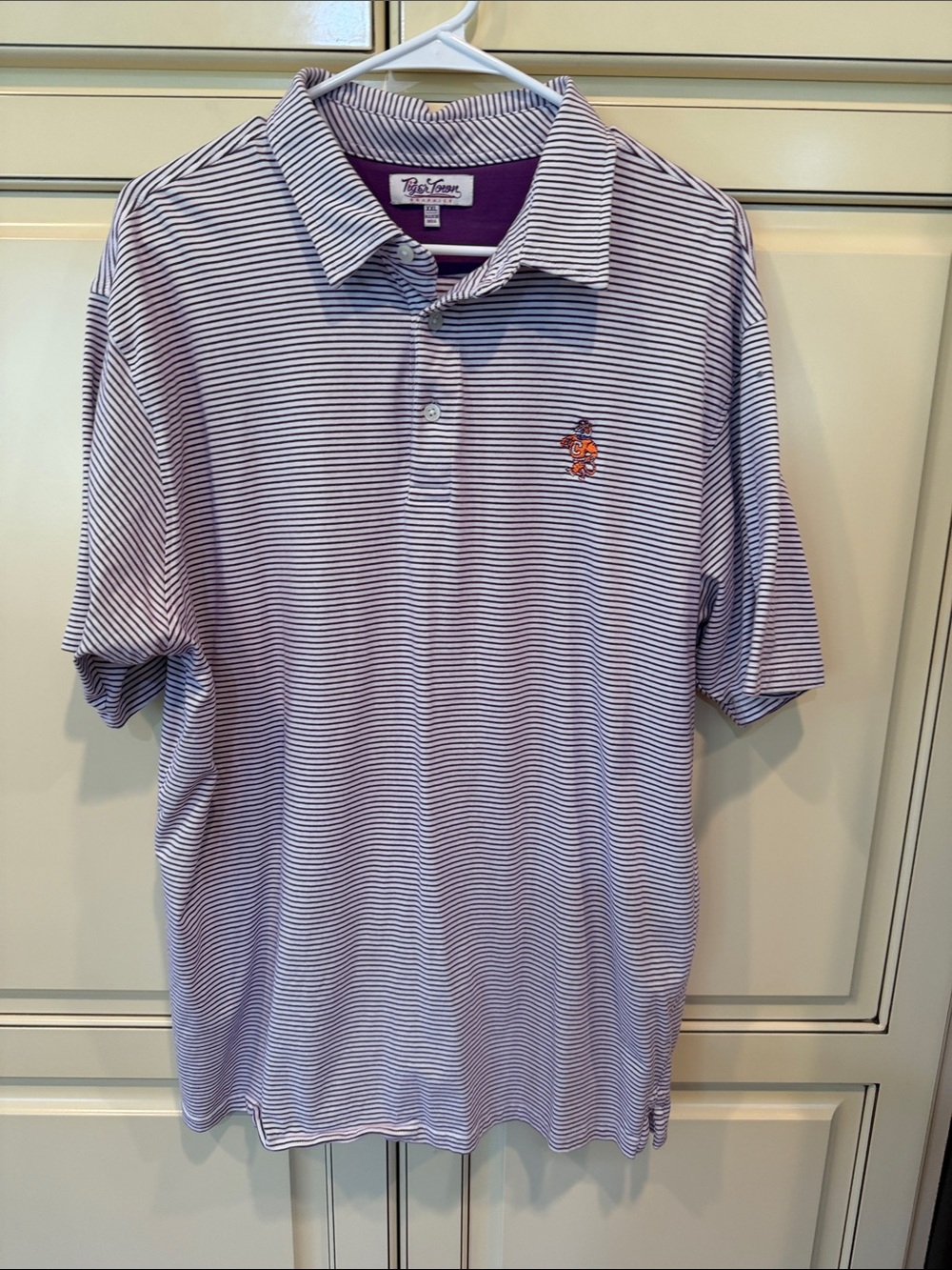 Clemson Polo Tigertown Graphics size XXL excellent condition